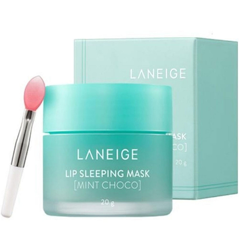 Маска за устни с ментов шоколад Laneige Lip Sleeping Mask EX Mint Choco 20g