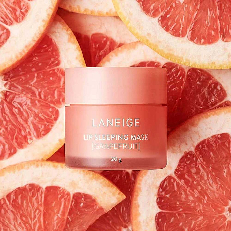 Маска за устни с боровинки Laneige Lip Sleeping Mask EX Grapefruit 20ml