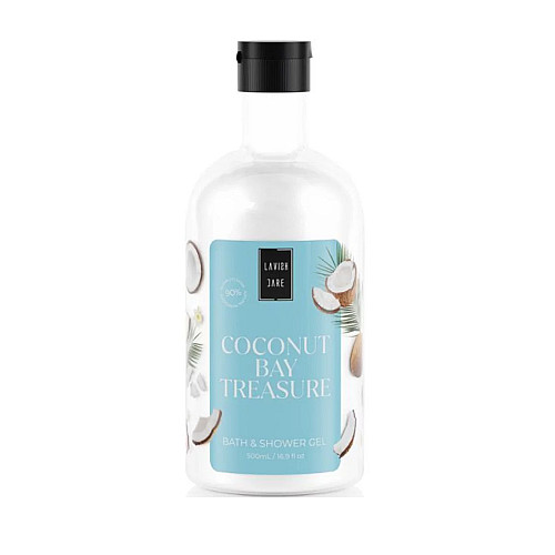 Душ гел кокос Lavish Care Coconut Bay Treasure 500ml