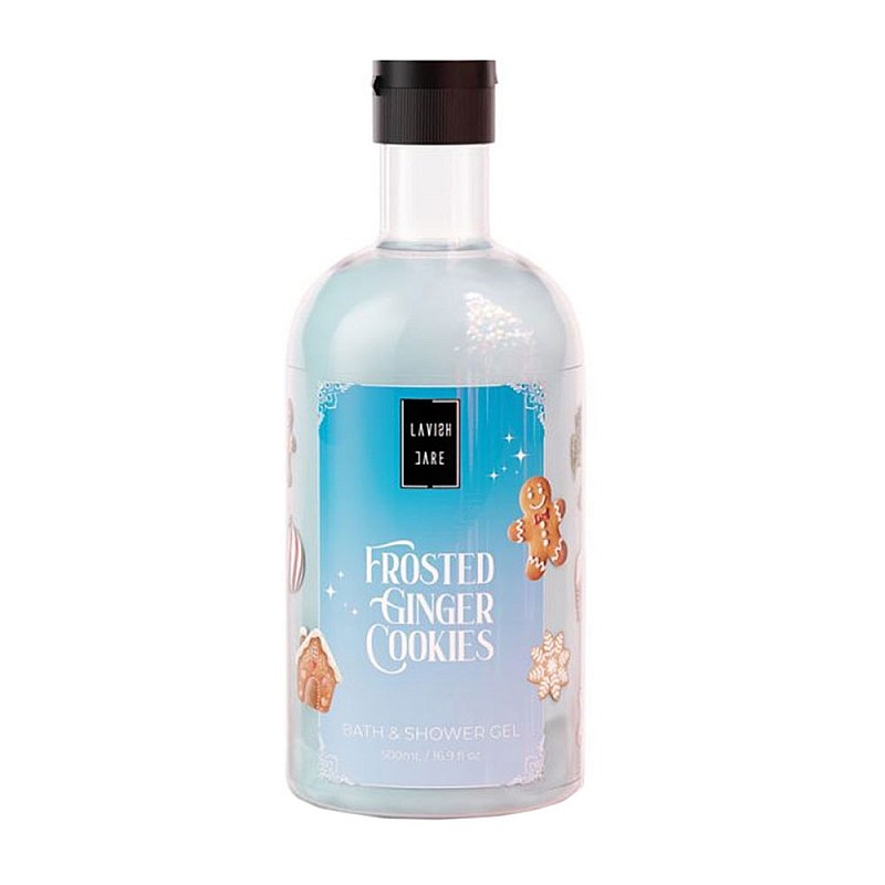Комплект душ гел и лосион за тяло с джинджифил Lavish Frosted Ginger Cookies
