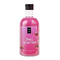 Комплект душ гел и лосион за тяло череша Lavish Care Jingle Cherry Rum
