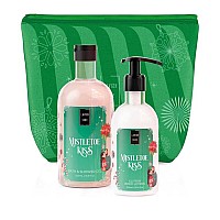 Комплект душ гел и лосион за тяло с бергамот Lavish Care Mistletoe Kiss