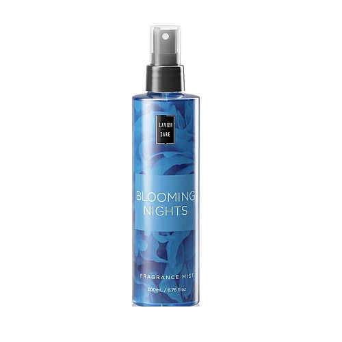 Парфюмен спрей за тяло и коса с жасмин Lavish Care Midnight Blossom Fragrance Mist 200ml