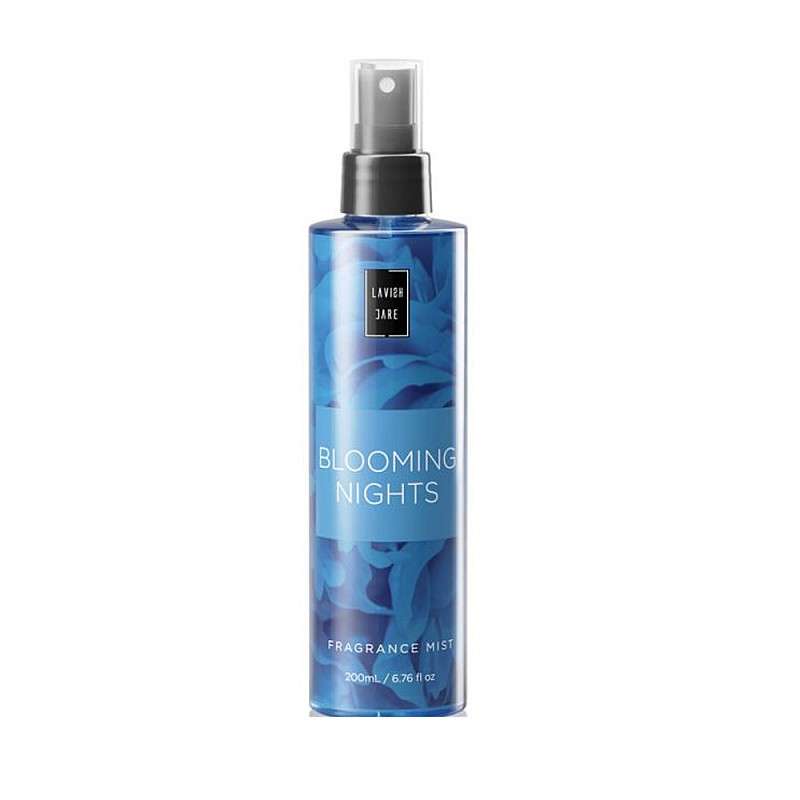 Парфюмен спрей за тяло и коса с жасмин Lavish Care Midnight Blossom Fragrance Mist 200ml