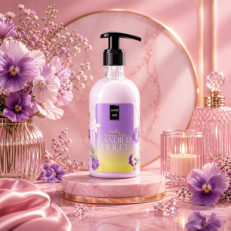 Лосион за тяло Lavish Care Candied Violet 300ml