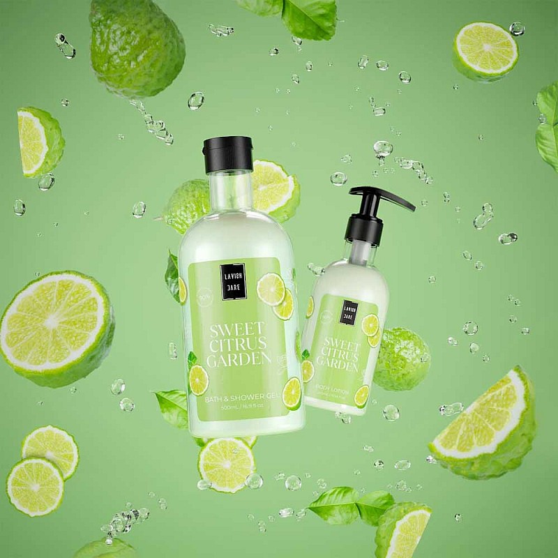 Душ гел с нежен цитрусов аромат Lavish Care Sweet Citrus Garden Body Wash 500ml