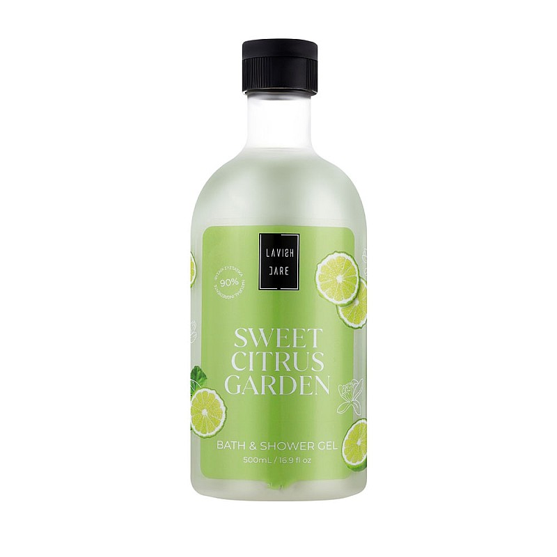 Душ гел с нежен цитрусов аромат Lavish Care Sweet Citrus Garden Body Wash 500ml