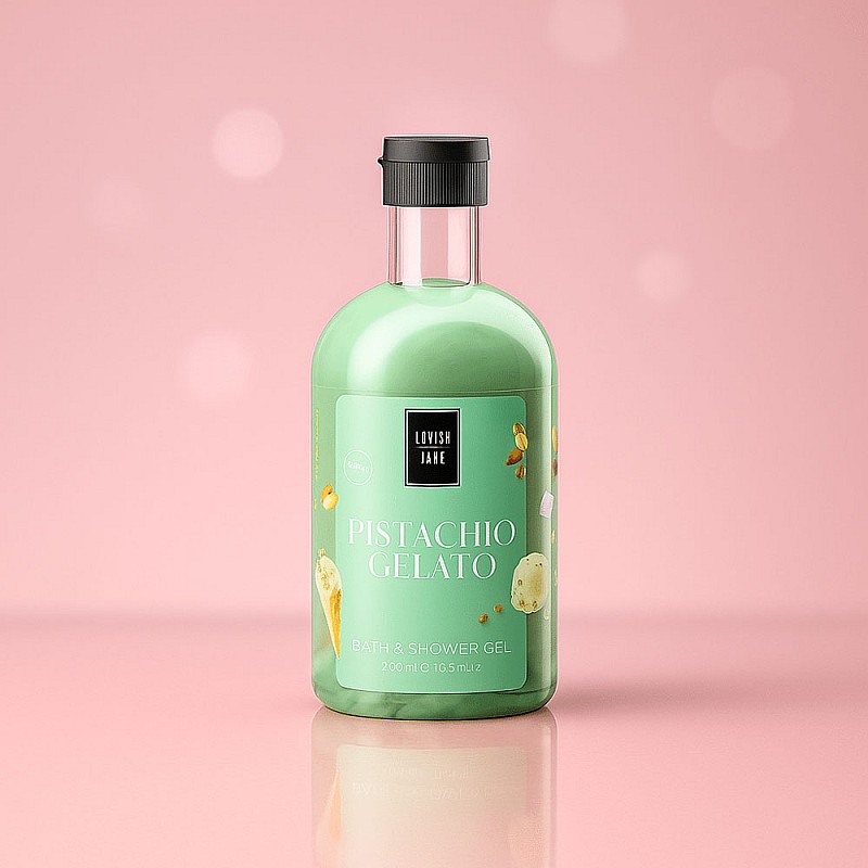 Душ гел с аромат на шамфъстък и сладолед Lavish Care Pistachio Gelato Body Wash 500ml