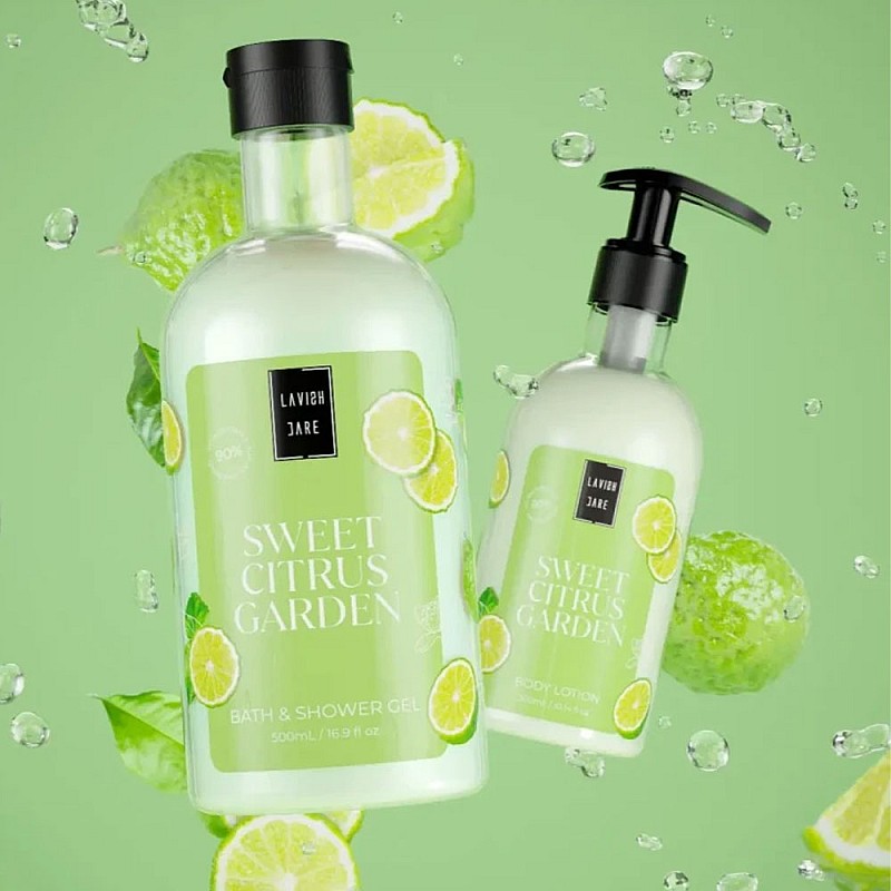 Лосион за тяло с аромат на лимон Lavish Care Sweet Citrus Garden Body Lotion 300ml