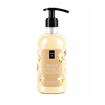 Лосион за тяло с аромат на ванилия и сандалово дърво Lavish Care Sweet Vanilla Woods Body Lotion 300ml