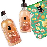 Коледен комплект грижа за тялото Lavish Care Winter Orange Waffle 