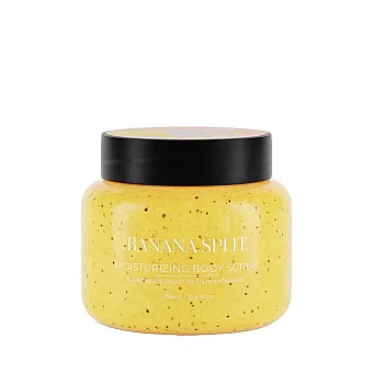 Ексфолиращ и хидратиращ скраб за суха кожа с банан и алое Lavish Care Banana Split Body Scrub 250ml