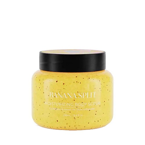 Ексфолиращ и хидратиращ скраб за суха кожа с банан и алое Lavish Care Banana Split Body Scrub 250ml