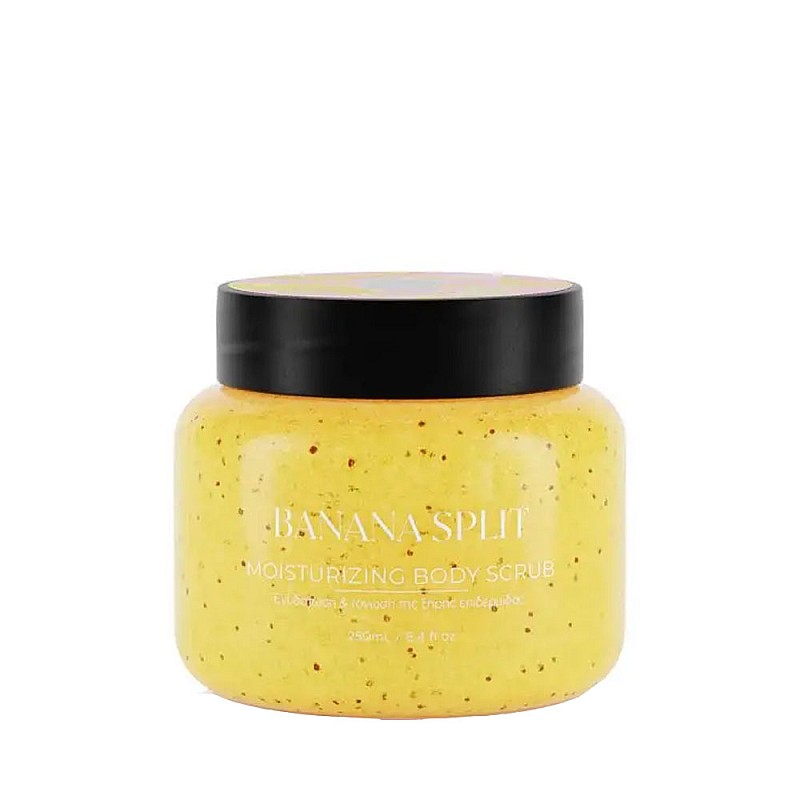 Ексфолиращ и хидратиращ скраб за суха кожа с банан и алое Lavish Care Banana Split Body Scrub 250ml