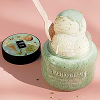 Скраб за тяло с аромат на шамфъстък и сладолед Lavish Care Pistachio Gelato Body Scrub 250ml