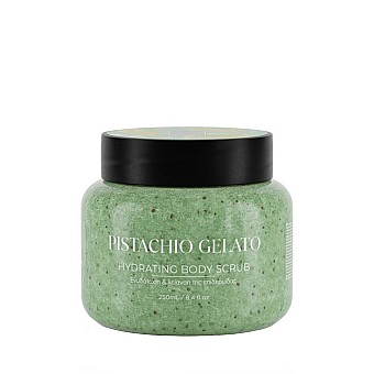 Скраб за тяло с аромат на шамфъстък и сладолед Lavish Care Pistachio Gelato Body Scrub 250ml