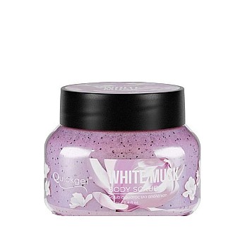 Скраб за тяло с бял мускус за копринено гладка кожа Lavish Care White Musk Body Scrub 200ml