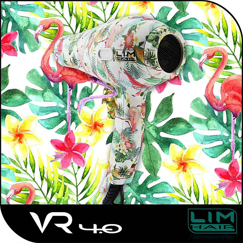 Професионален турмалинов сешоар с йонизация LimHair VR 4.0 Tropical 2000W