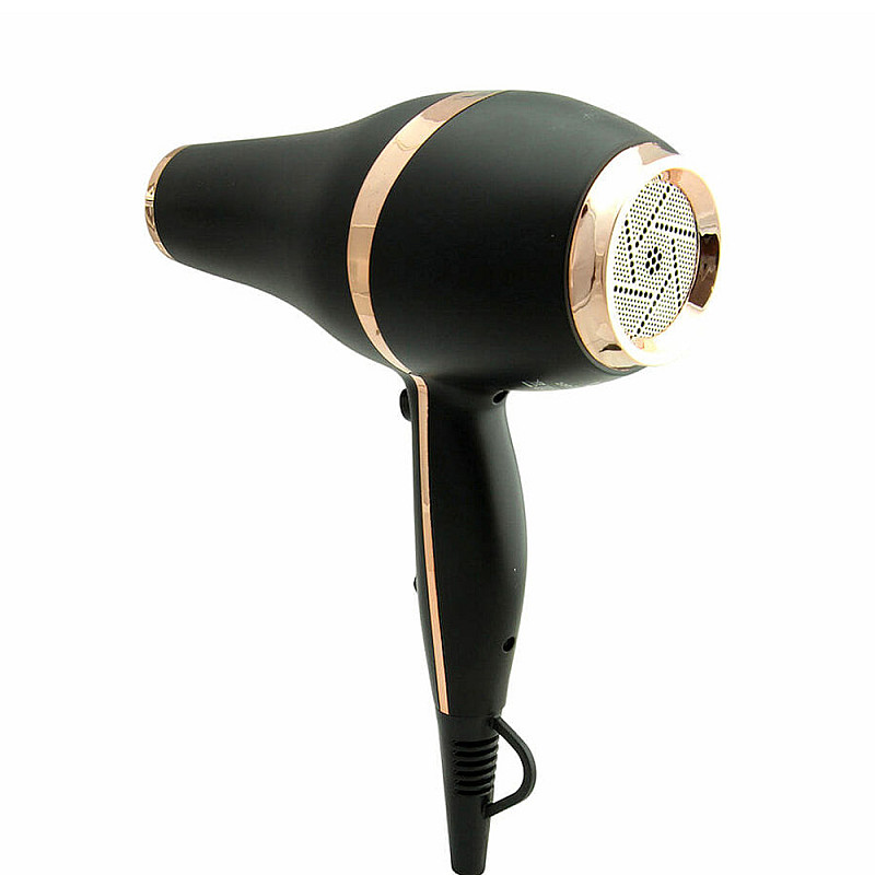 Професионален сешоар с нано сребърна технология черен LimHair Hairdryer LX Black 2000W