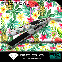 Професионална преса за изправяне и букли LimHair Iron Plate PC 5.0 Diamond Tropical