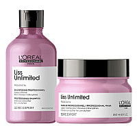 Комплект за приглаждане  на непокорна коса LOreal Professionnel Liss Unlimited