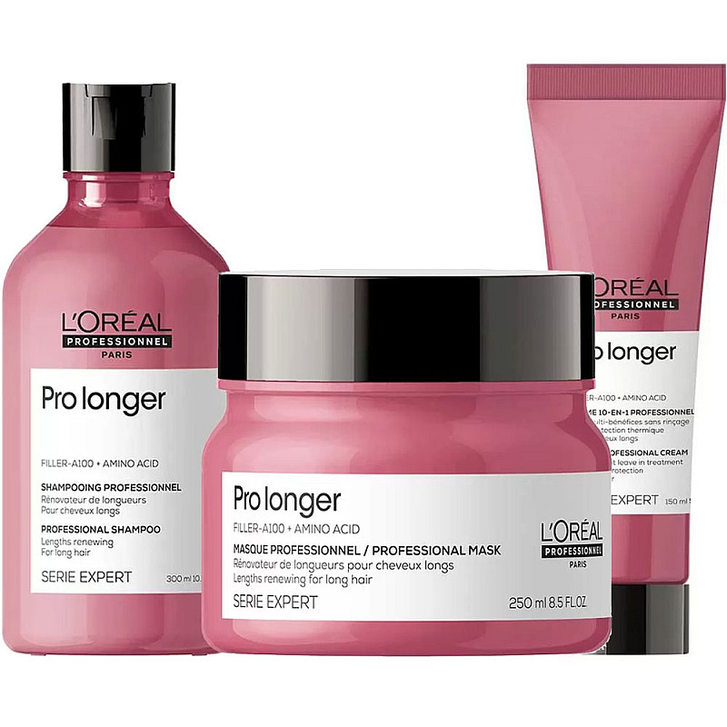 Комплект за обновяване на нормална към плътна коса Loreal Pro Longer