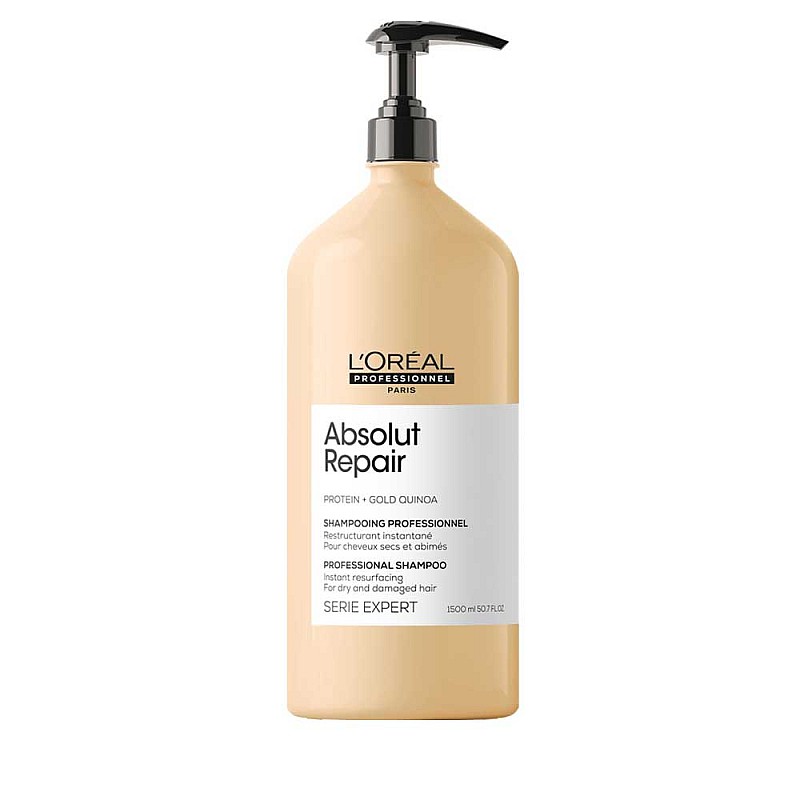 Шампоан за изтощена коса с киноа Loreal Professionel Absolut Repair Shampoo 1500ml