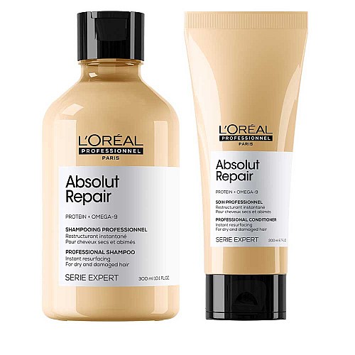 Комплект шампоан и балсам за суха и увредена коса Lоrеal Professionnel Absolut Repair