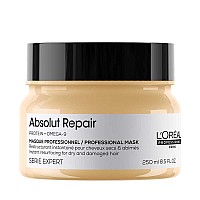 Възстановяваща маска за силно увредена плътна коса Loreal Absolut Repair Masque 250ml
