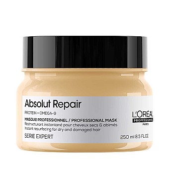 Възстановяваща маска за силно увредена плътна коса Loreal Absolut Repair Masque 250ml