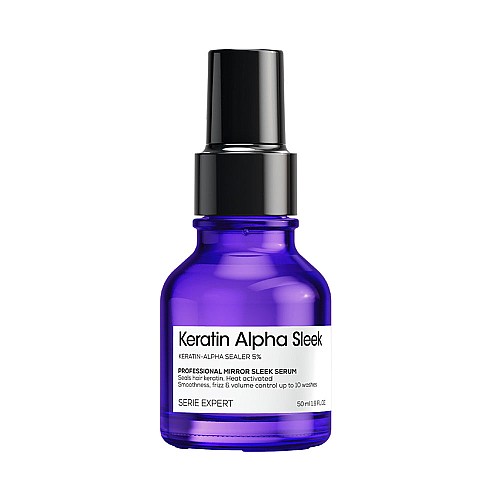 Изглаждащ серум за огледален блясък Loreal Keratin Alpha Mirror Sleek Serum 50ml
