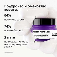 Изглаждаща маска Loreal Keratin Alpha Sleek Mask 250ml