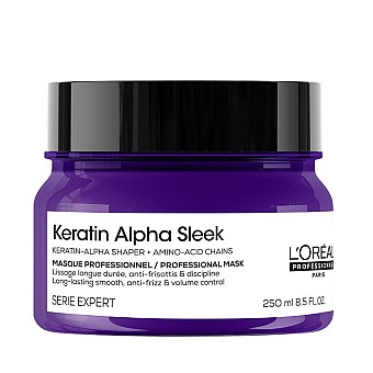 Изглаждаща маска Loreal Keratin Alpha Sleek Mask 250ml