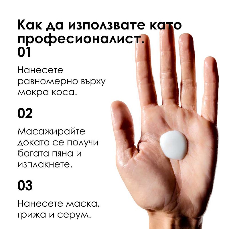 Шампоан за изглаждане Loreal Keratin Alpha Sleek Shampoo 300ml