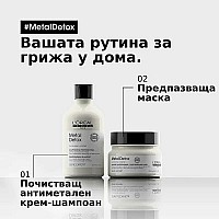 Антиоксидантен шампоан рефил Loreal Metal Detox Shampoo 500ml