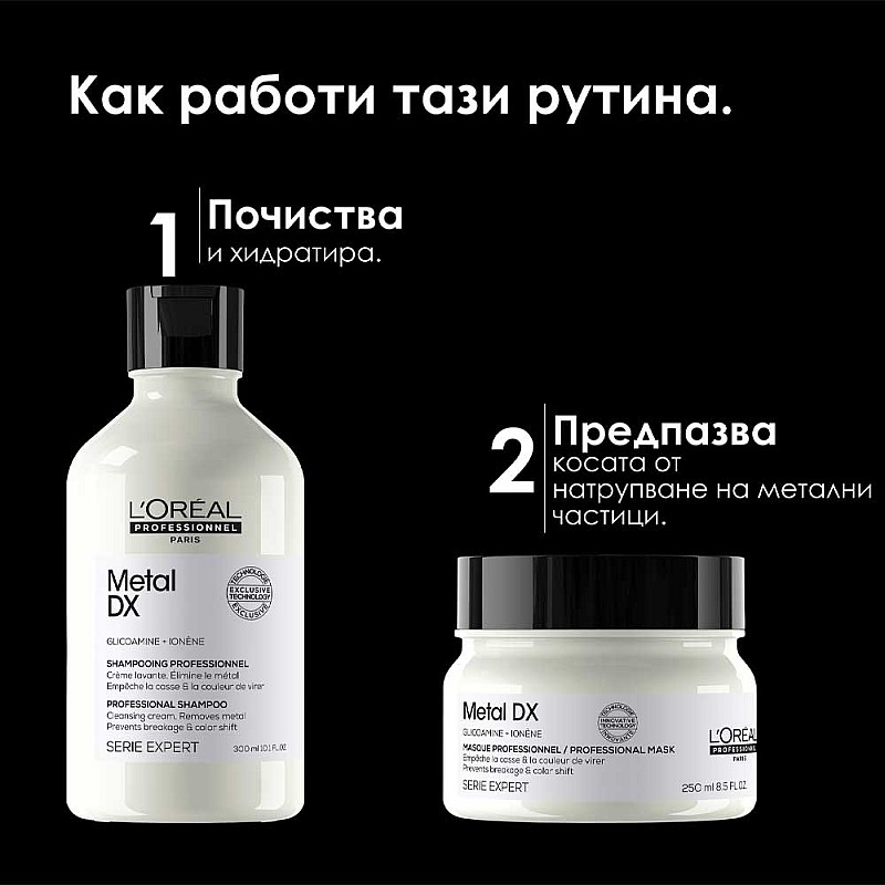 Комплект за защита и детокс L'Oréal Professionnel Metal Detox