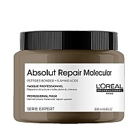 Маска за молекулярно възстановяване на увредена коса Loreal Absolut Repair Molecular Mask 500ml