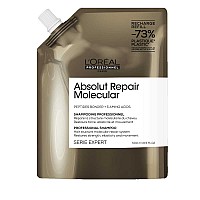 Шампоан за възстановяване на косата рефил Loreal Absolut Repair Molecular Shampoo 500ml