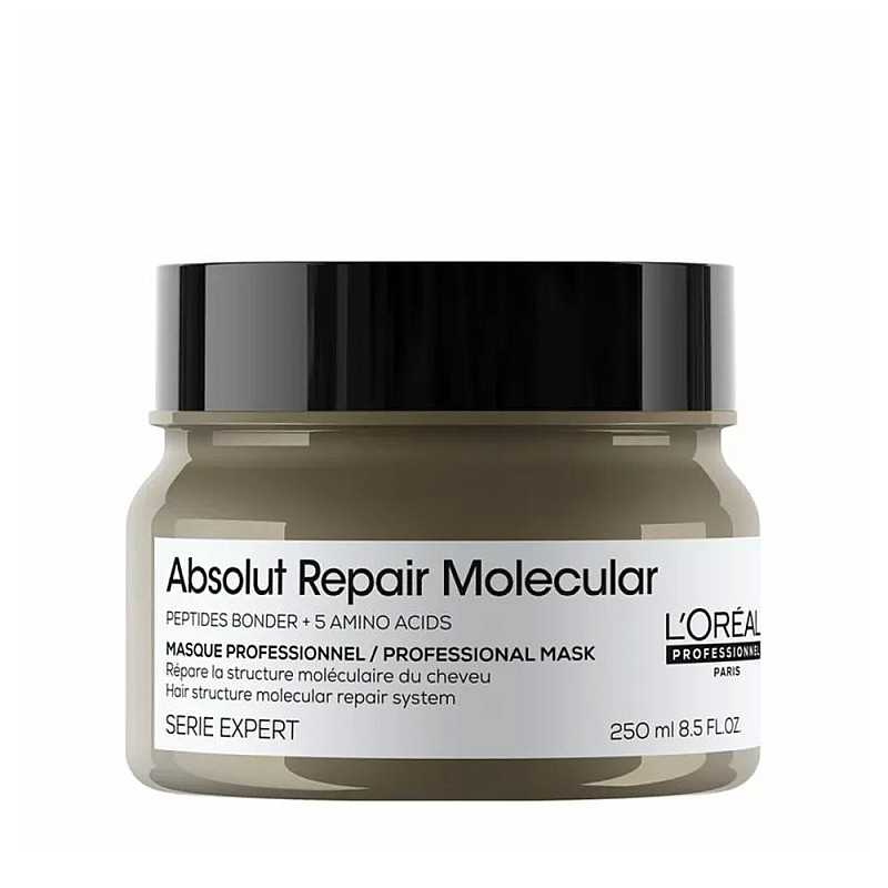 Маска за молекулярно възстановяване на увредена коса Loreal Absolut Repair Molecular Mask 250ml