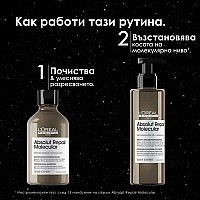 Коледен комплект за възстановяване на косата Loreal Professionnel Absolut Repair Molecular Meteora