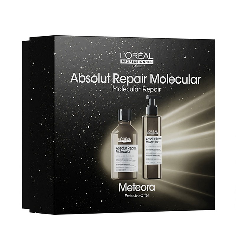 Коледен комплект за възстановяване на косата Loreal Professionnel Absolut Repair Molecular Meteora