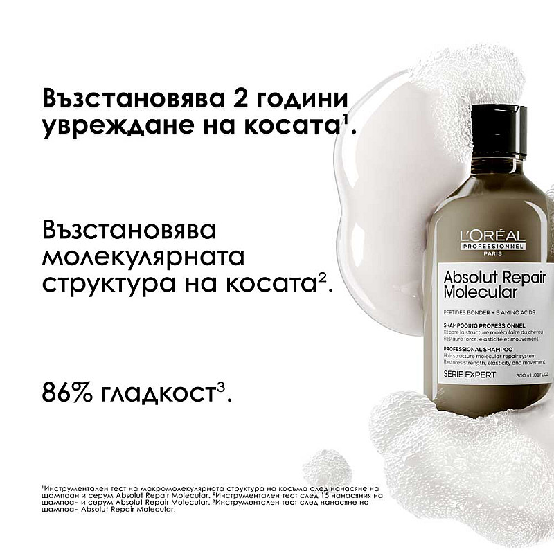 Подаръчен сет за експресно възстановяване на косата Loreal Professionnel Absolut Repair Molecular