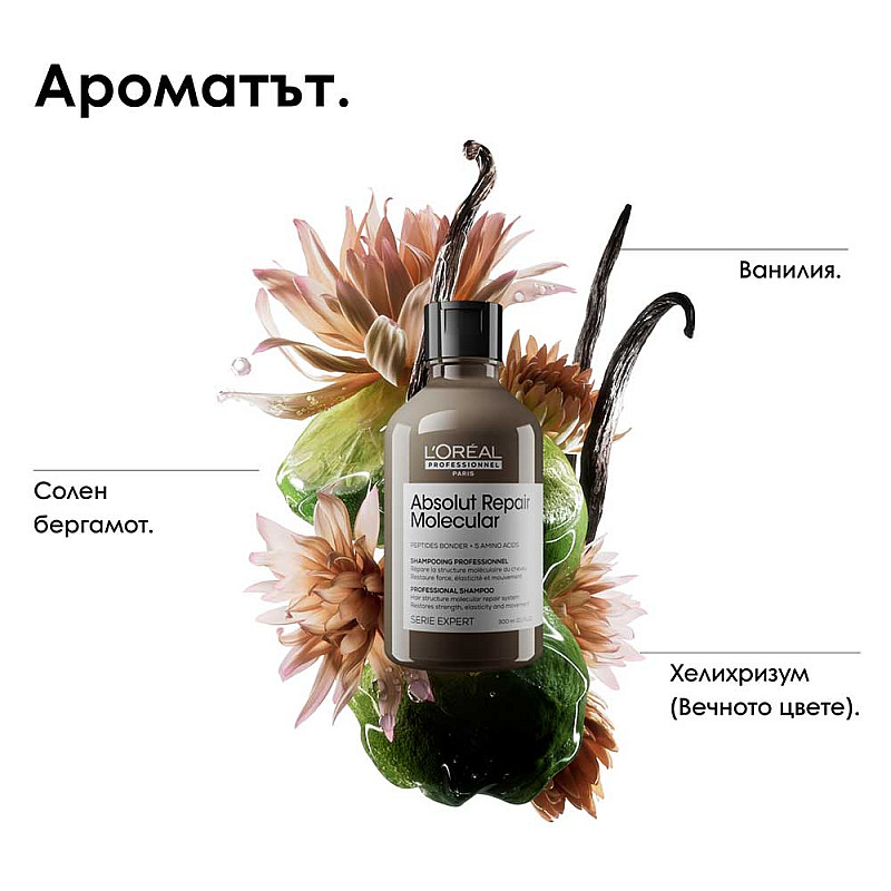 Подаръчен сет за експресно възстановяване на косата Loreal Professionnel Absolut Repair Molecular