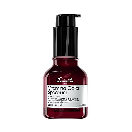 Серум за боядисана коса и огледален блясък Loreal Professionnel Vitamino Color Spectrum Glass Shine Serum 50ml