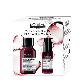 Травъл  сет за боядисана коса L'Oréal Professionnel Vitamino Color Spectrum Color Lock Hair Kit