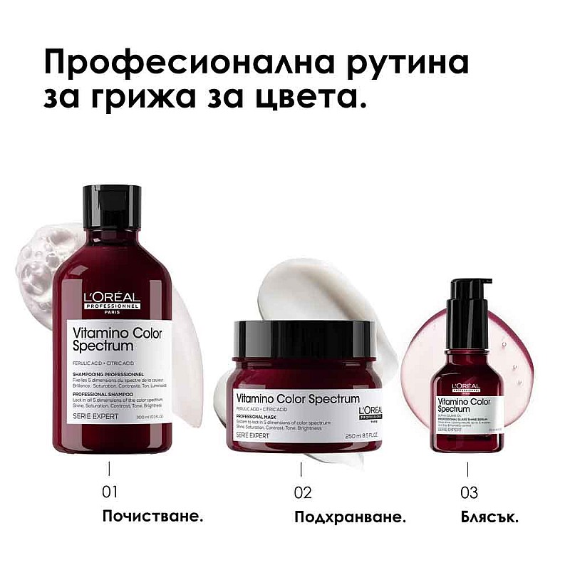 Маска за боядисана коса Loreal Vitamino Color Spectrum Hair Mask 250ml