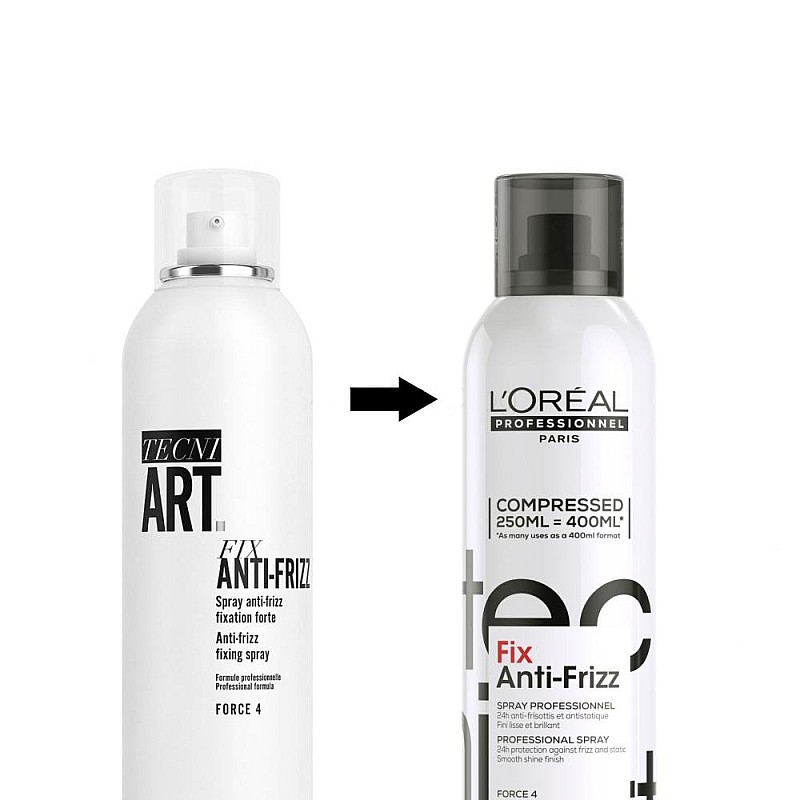 Лак за коса  силна фиксация Loreal Professionnel Fix Anti-Frizz Spray 250ml