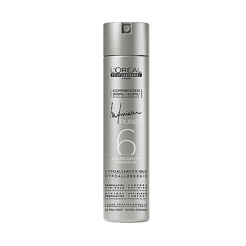 Лак за коса слаба фиксация Loreal Professionnel Infinium Pure Stong 300ml.