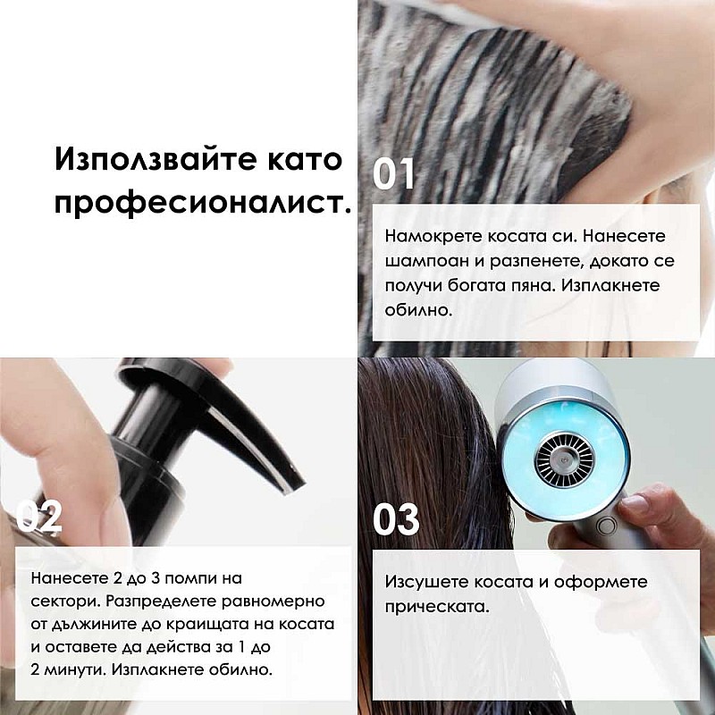 Травъл сет за експресно възстановяване на косата Loreal Professionnel Absolut Repair Molecular Discovery Set Mini Duo