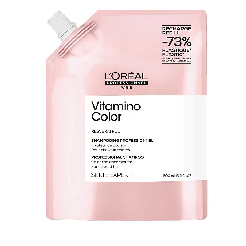 Шампоан за защита на цвета рефил L'Oréal Professionnel Vitamino Color 500ml